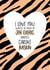 Tiger King Joe Exotic Valentines Day Card 40546 created by Inky in the Wild