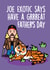 Joe Exotic Tiger Father's Day Card 31062 created by Thirty Mussels