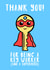 keyworker super hero Thank You Card 36004 created by Tori's Little Bubble