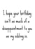 Disappointing siblings birthday card created by Pack a Punch Designs