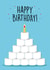 Toilet roll tower birthday card created by Silvia Shöne