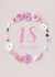 flowers 18th Birthday Card 8365 created by Love Lila Photography