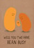 bean busy New Baby Card 17187 created by Stormy Knight