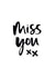 miss you adult Just because Card 10566 created by Too Wordy
