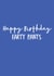 farty pants Birthday Card 15342 created by The Sweary Card Co
