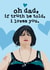 Nessa Gavin and Stacey Father's Day card 1001 created by Mrs Best Paper Co.