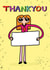 NHS keyworker Thank You Card 42153 created by The Squibbles®