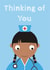 Sendasmile NHS Just because Card 16424 created by Stripey Cats