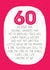 60th facts Birthday Card 13026 created by Paper Plane