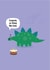 dinosaur congrats Birthday Card 13746 created by Charli Tait Creative