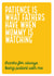 father patience Father's Day Card 12639 created by Electric Carp