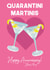 Quarantini Martini Anniversary Card 15827 created by WillyBee