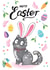 hello bunny Easter Card 16639 created by Corcutt Collective