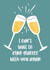 Cheers Glasses Just because Card 31367 created by Duckduckle Design