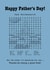 Father’s Day Dad Wordsearch Card created by Funnilyenough