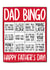 Dad Quotes Fathers Day Bingo Card created by TeePee Creations