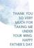 Father's Day Card For Father Figure - Mentor - Stepdad - Foster Dad created by SixElevenCreations