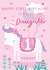 Cute Birthday Card - To Daughter - 1st created by Juniper and Rose Studio