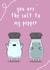 Love salt and pepper Love & Friendship Card 17797 created by The Tipsy Turtle