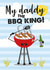 bbq daddy Father's Day Card 10483 created by Rulu