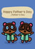 Animal Crossing Nintendo Switch Father's Day Card 31069 created by Thirty Mussels
