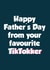 TikTok Favourite Father's Day Card 17851 created by Tickled Pink