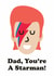 You're A Starman Fathers Day Card created by Studio Boketto