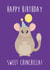Sweet Chinchilla Happy Birthday Card created by @donosdoodles