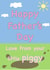 Peppa pig Father's Day Card 17054 created by SnailMail