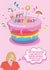 MEANGIRLS RAINBOWS Birthday Card 17269 created by Made in Manchester Crafts