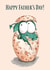 dinosaur egg Father's Day Card 13061 created by Lucy Reynolds