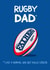 rugby sport Father's Day Card 3358 created by Kasia Cards