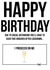 prosecco glass Birthday Card 30747 created by Coral Ridley