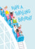 Thrilling Birthday Card | Rollercoaster | Kids Greetings | Children | Cute created by Ricicle Cards