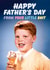 Little one Father's Day card 1001 created by Dean Morris Cards
