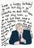 Boris Johnson themed card created by Eat the Moon