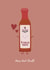 Cute Nandos Pun Anniversary Card - Peri Peri Sauce - Hey Hot Stuff created by emily.reevedesigns