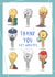 keyworker thank you Thank You Card 42536 created by The Tipsy Turtle