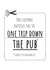 Cut out pub coupon card created by PopDogShop