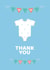Baby Themed Thank You Card 1000 created by Tangerine Lamp