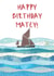 Classic Birthday Card - Boat - Matey created by NaviStitch