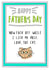 Love, the cat Father's Day card created by Go La La!