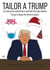 Tailor a Trump Funny Cutout Christmas Birthday Card created by Creative Colin