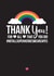 thank you Thank You Card 39584 created by A Piece of HeART UK
