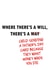 Where there's a will Father's Day card created by Pack a Punch Designs