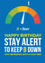 Beer Stay Alert Birthday Card 33624 created by @linesbehind