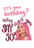 say so doja cat Birthday Card 18338 created by Amelia Katharine