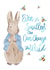 Change the world Peter Rabbit Newborn card created by Paper Wishes Co