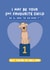2nd Favourite to the Dog Card for Dad created by Inky in the Wild