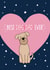 Dog Dad Cute Father's Day Card 40549 created by Inky in the Wild